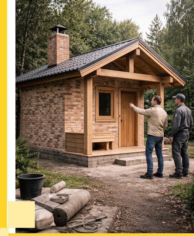 Кирпичные бани и печи в Мончегорске от 353500 р. | ЭриданМнч