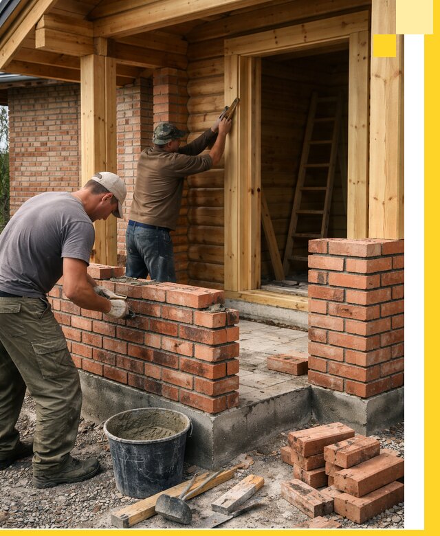 Строительство кирпичных бань под ключ в Мончегорске с гарантией качества