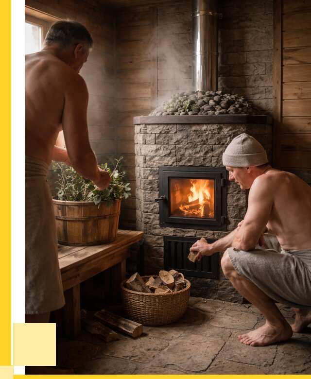 Банные печи под ключ в Мончегорске от 45450 р. | ЭриданМнч кирпичная