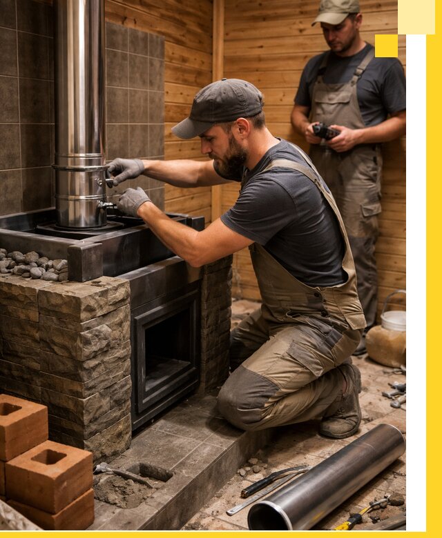 Изготовление и установка банных печей под ключ в Мончегорске