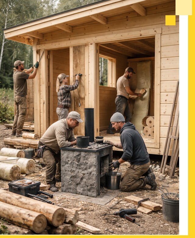 Купить баню под ключ в Мончегорске строительство монтаж отделка