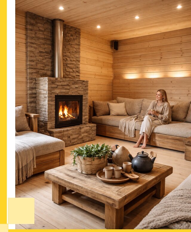 Проект бани с комнатой отдыха в Мончегорске от 35350 р. | ЭриданМнч