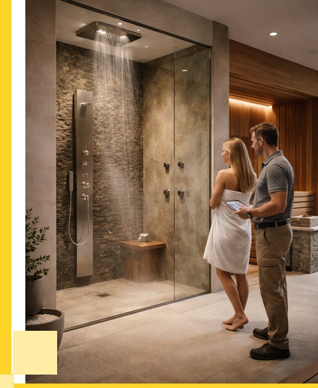 Купить душ впечатлений для дома в Мончегорске от 85850 р. | ЭриданМнч